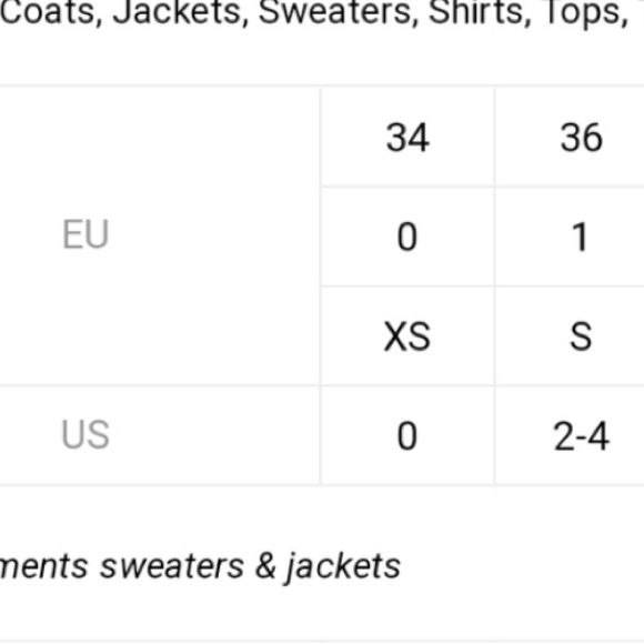 Sandro xs pavel nwt - Picture 6 of 11